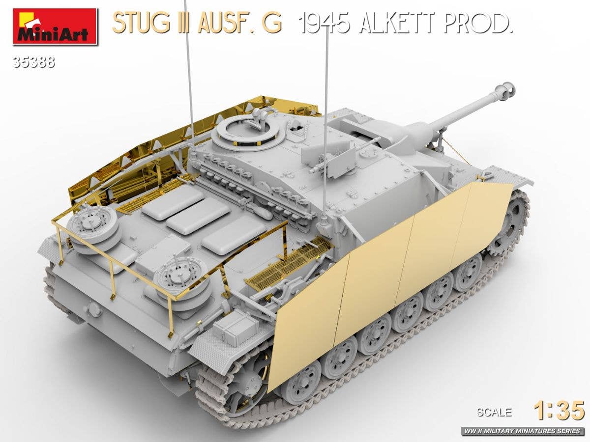 MiniArt 1/35 StuG III Ausf. G  1945 Alkett Prod. | 5905090346197