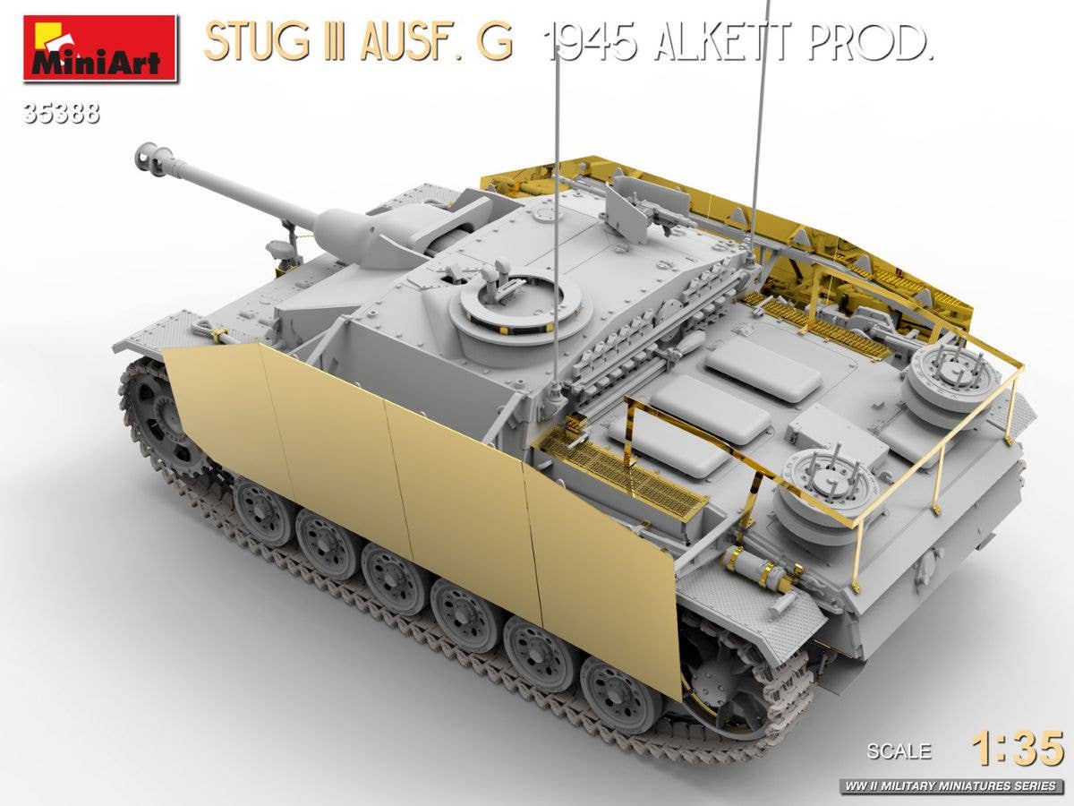 MiniArt 1/35 StuG III Ausf. G  1945 Alkett Prod. | 5905090346197