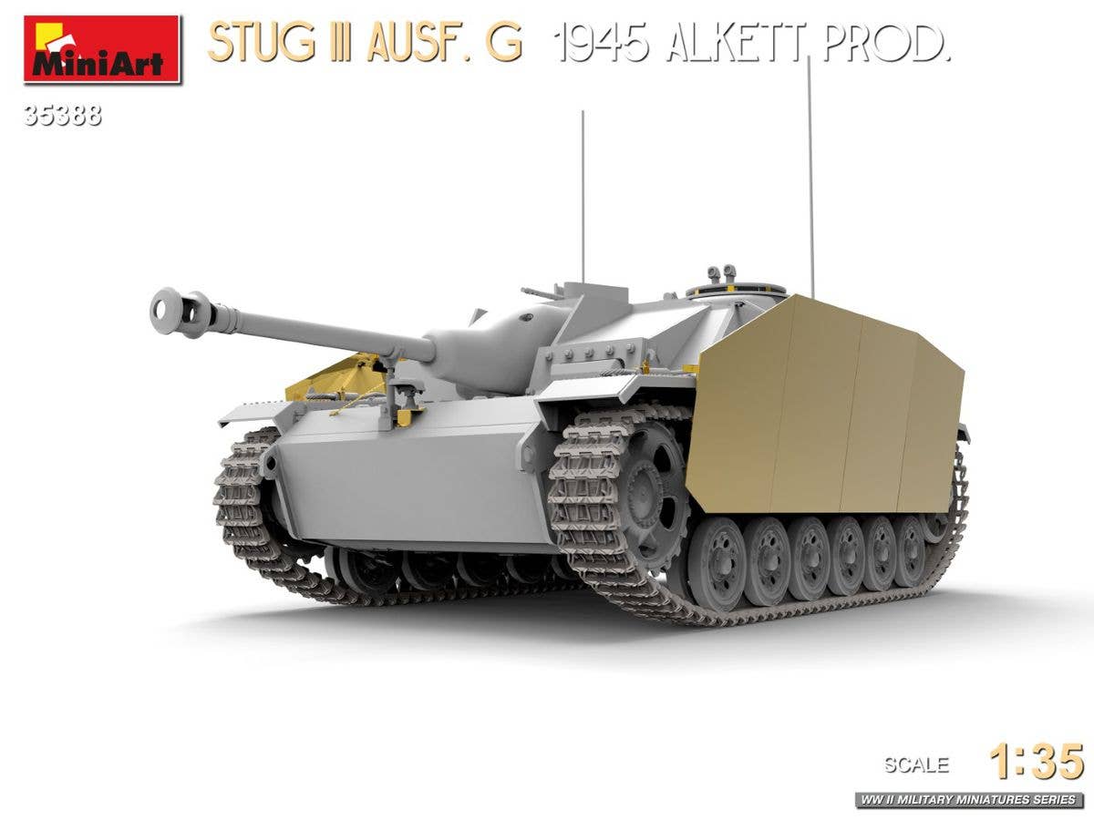 MiniArt 1/35 StuG III Ausf. G  1945 Alkett Prod. | 5905090346197