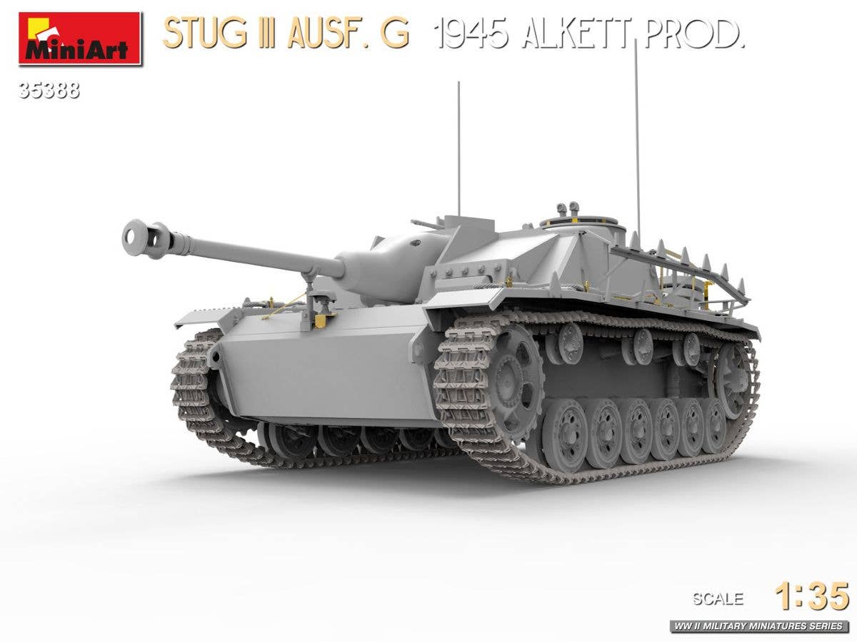 MiniArt 1/35 StuG III Ausf. G  1945 Alkett Prod. | 5905090346197