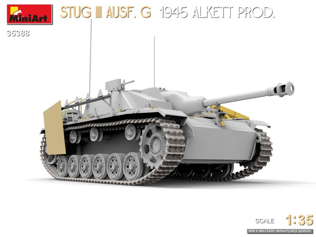 MiniArt 1/35 StuG III Ausf. G  1945 Alkett Prod. | 5905090346197