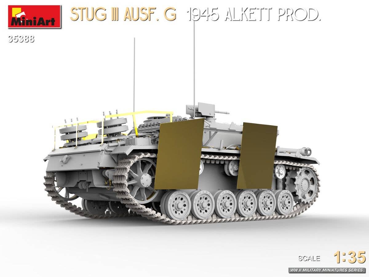 MiniArt 1/35 StuG III Ausf. G  1945 Alkett Prod. | 5905090346197