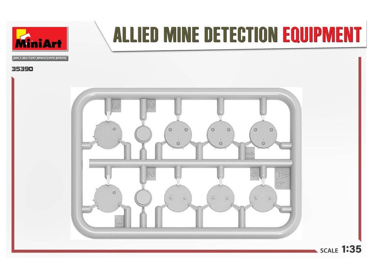 Miniart 1/35 Allied Mine Detection Equipment | 4820183314529