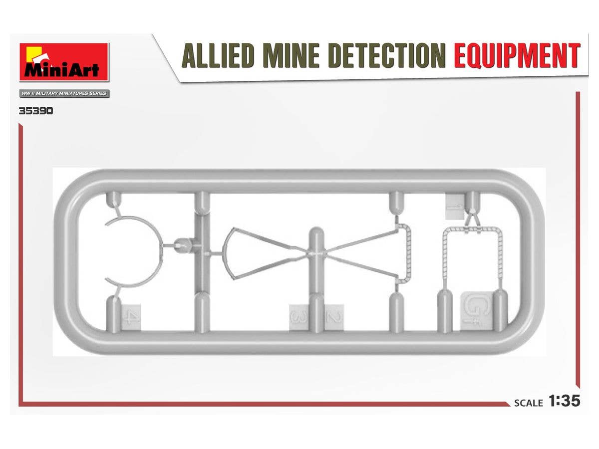 Miniart 1/35 Allied Mine Detection Equipment | 4820183314529