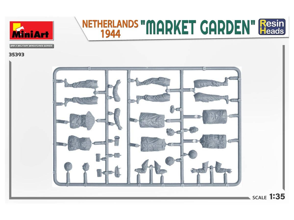 Miniart 1/35 Market Garden (Netherlands 1944) Resin Heads | 4820183314536