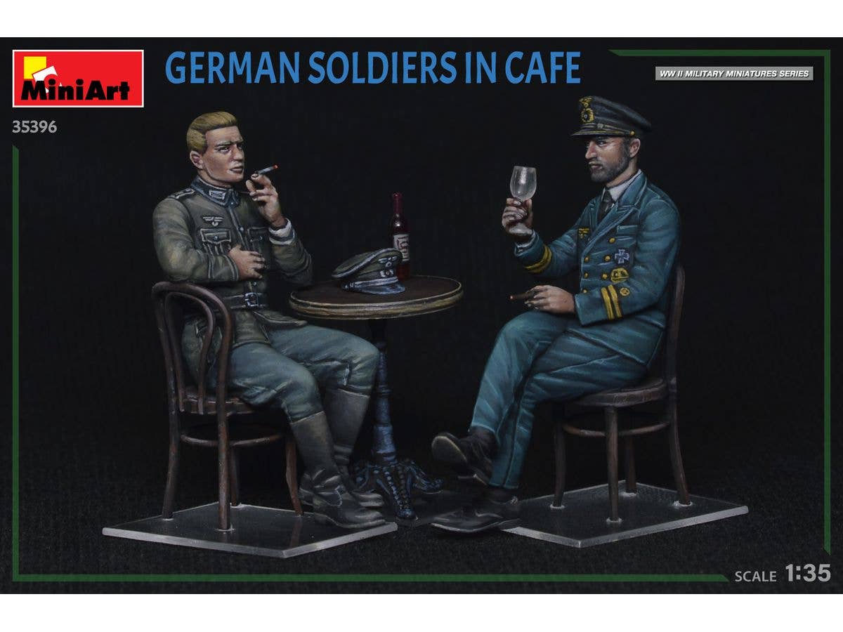 MiniArt 1/35 German Soldiers in Cafe | 5905090346227