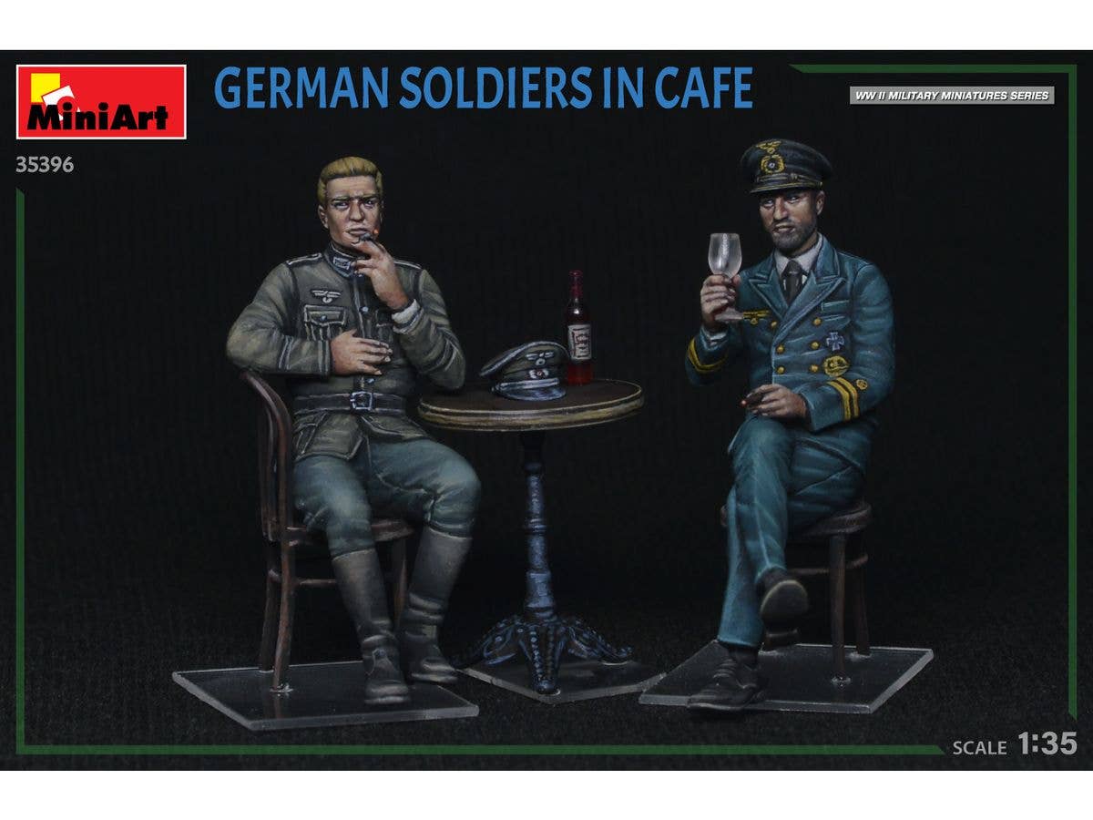 MiniArt 1/35 German Soldiers in Cafe | 5905090346227