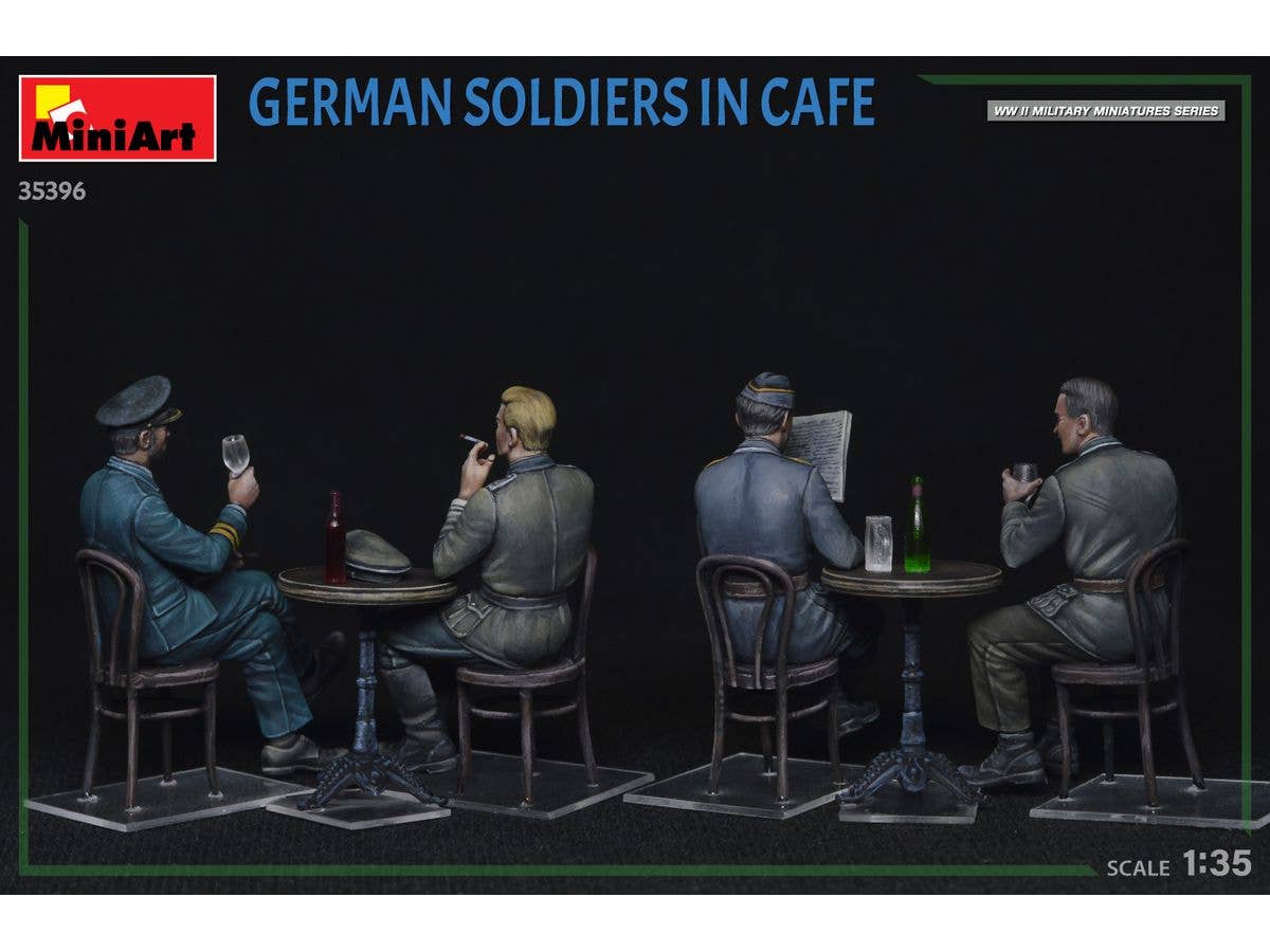 MiniArt 1/35 German Soldiers in Cafe | 5905090346227