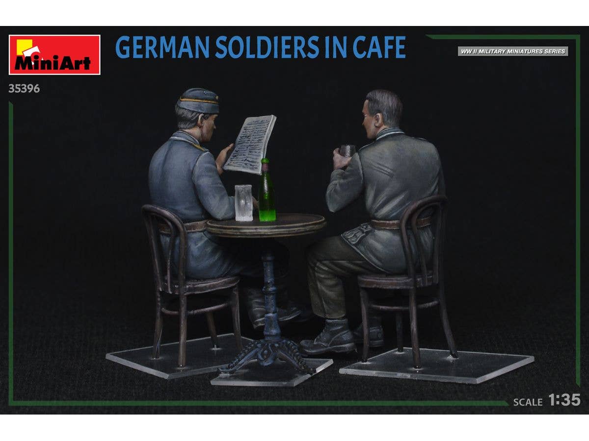 MiniArt 1/35 German Soldiers in Cafe | 5905090346227