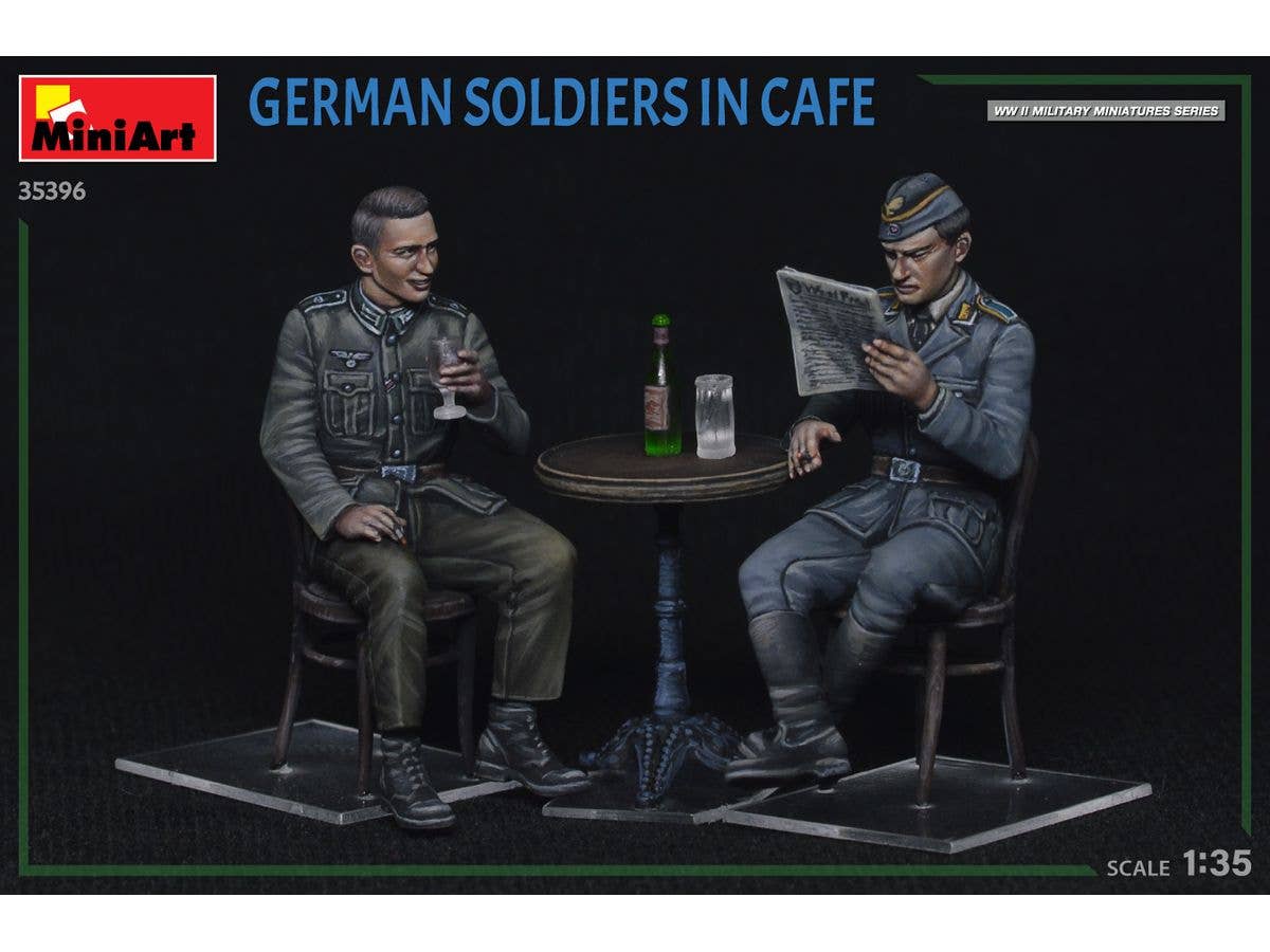 MiniArt 1/35 German Soldiers in Cafe | 5905090346227