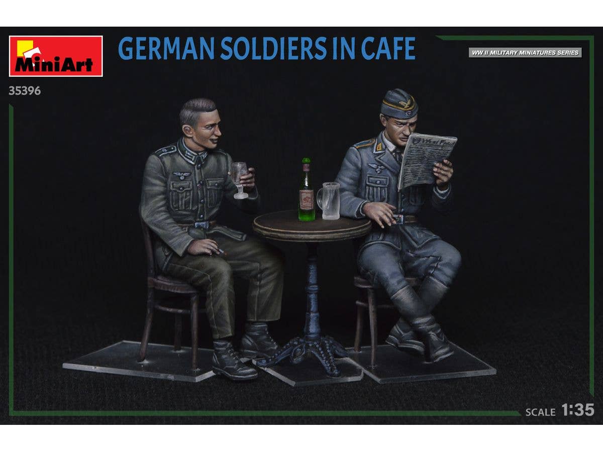 MiniArt 1/35 German Soldiers in Cafe | 5905090346227