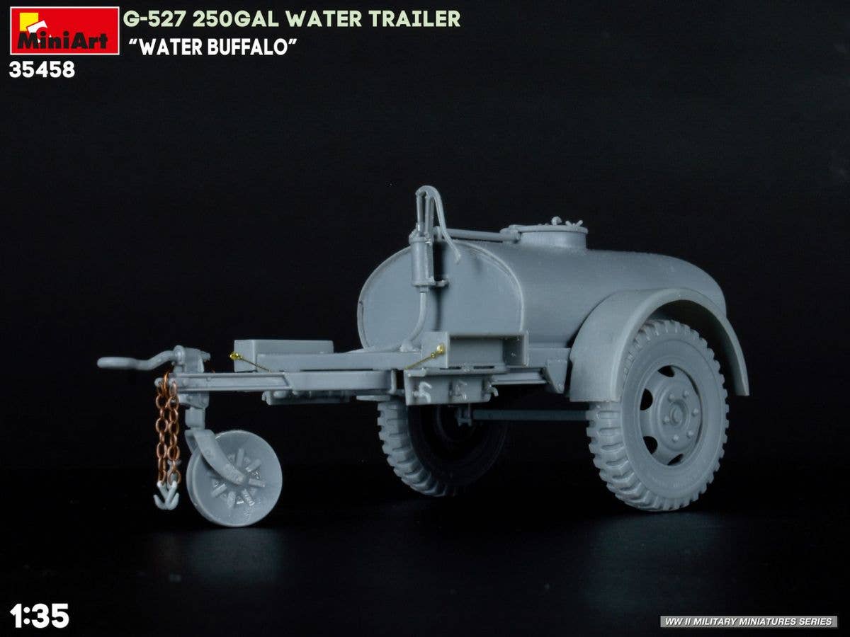 MiniArt 1/35 G-527 250GAL Water Trailer “Water Buffalo” | 5905090346777