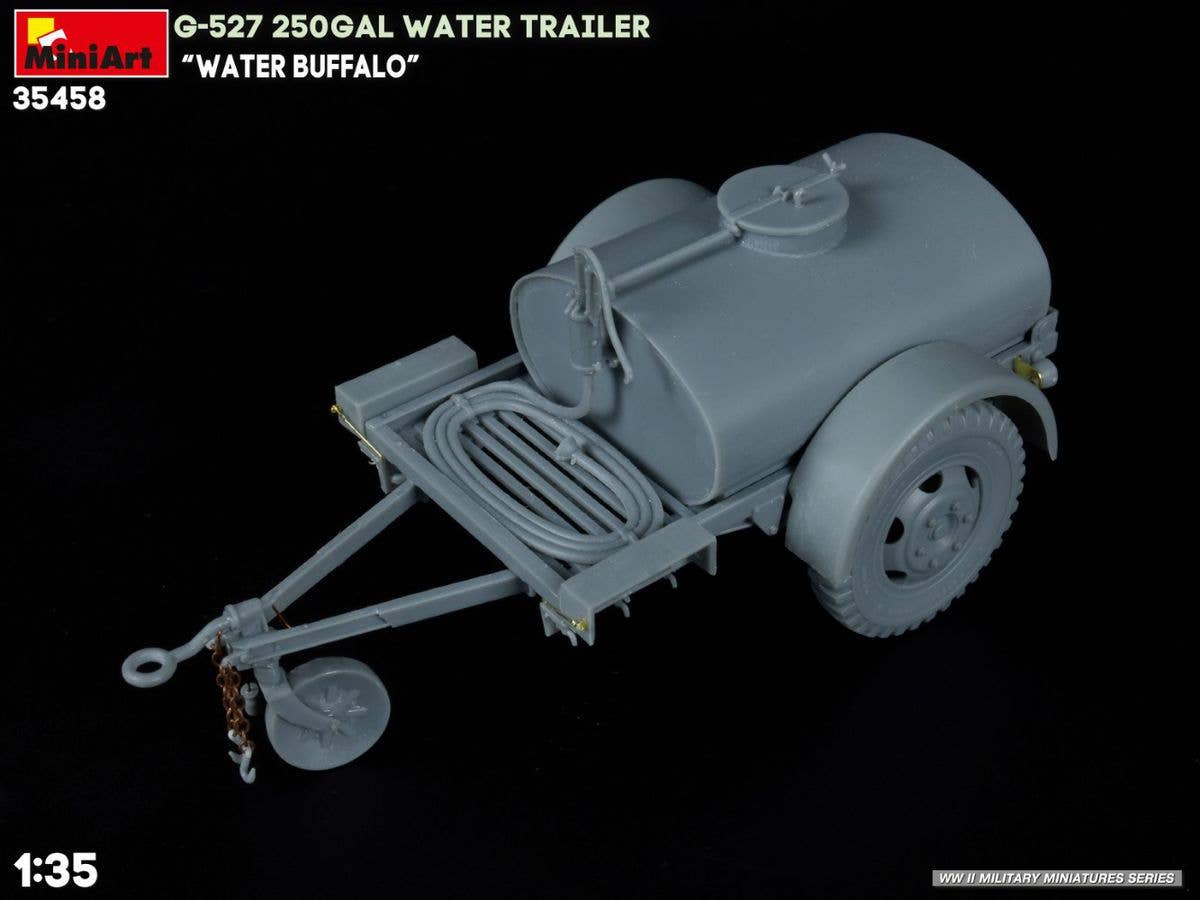 MiniArt 1/35 G-527 250GAL Water Trailer “Water Buffalo” | 5905090346777
