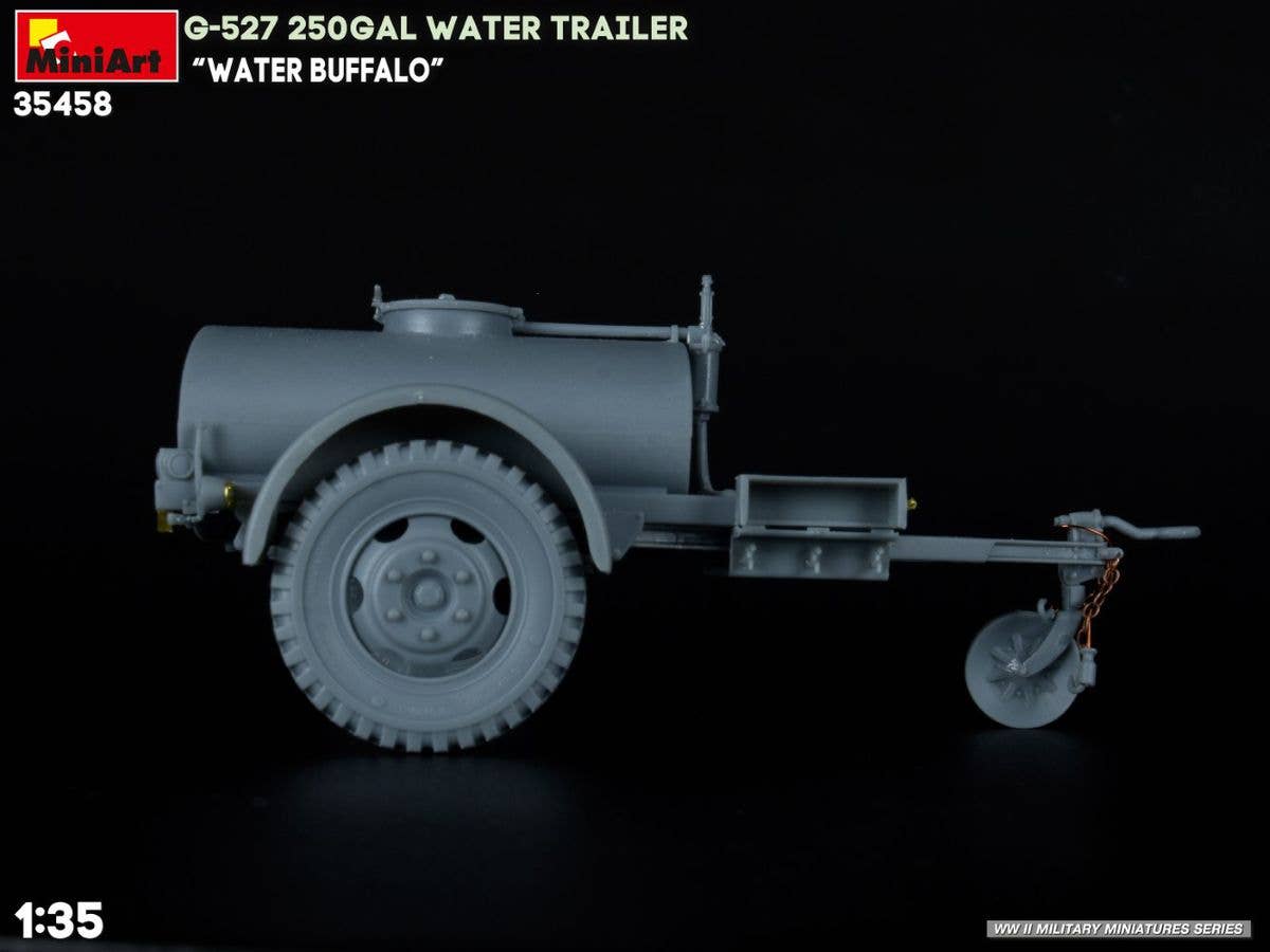 MiniArt 1/35 G-527 250GAL Water Trailer “Water Buffalo” | 5905090346777