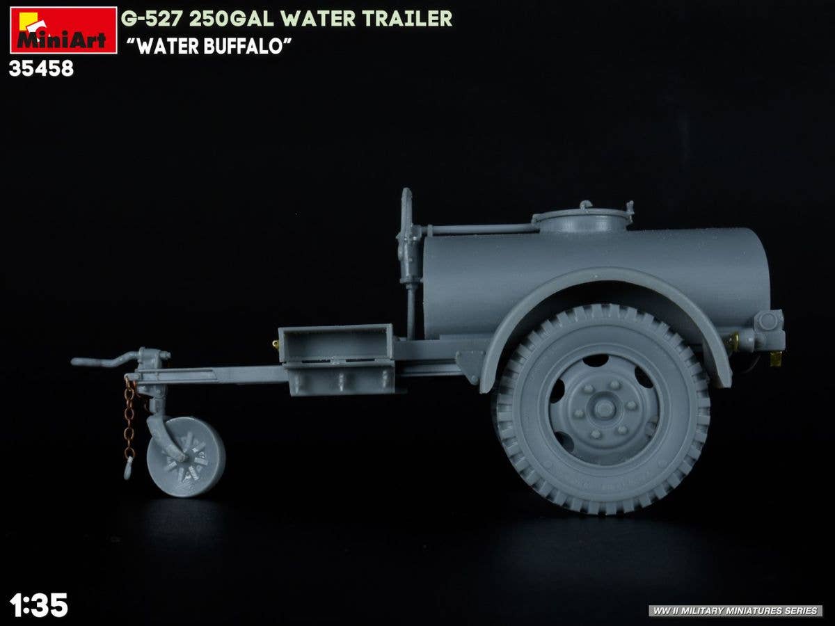 MiniArt 1/35 G-527 250GAL Water Trailer “Water Buffalo” | 5905090346777