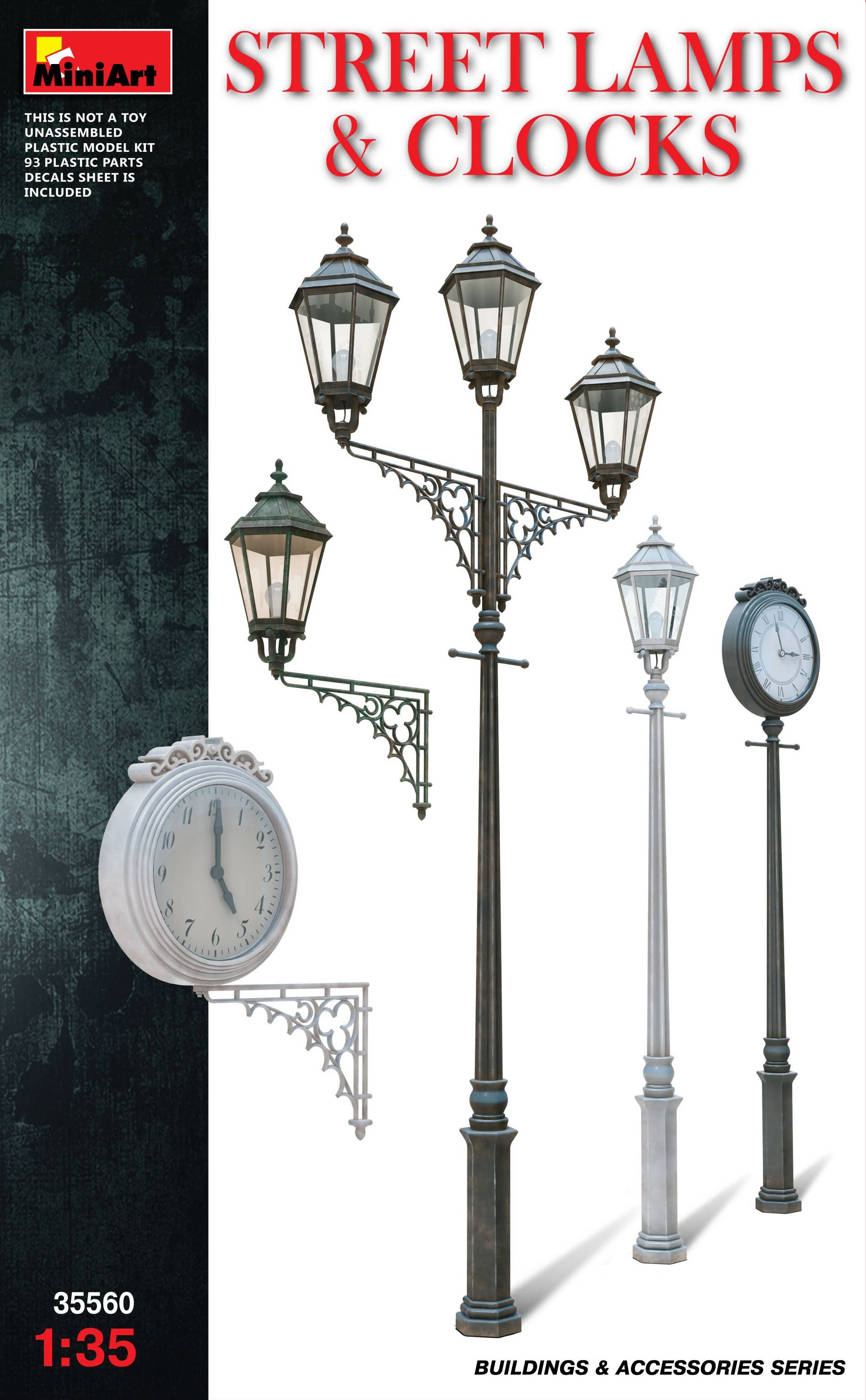 MiniArt Street Lamps & Clocks (1/35) | 4820183310620