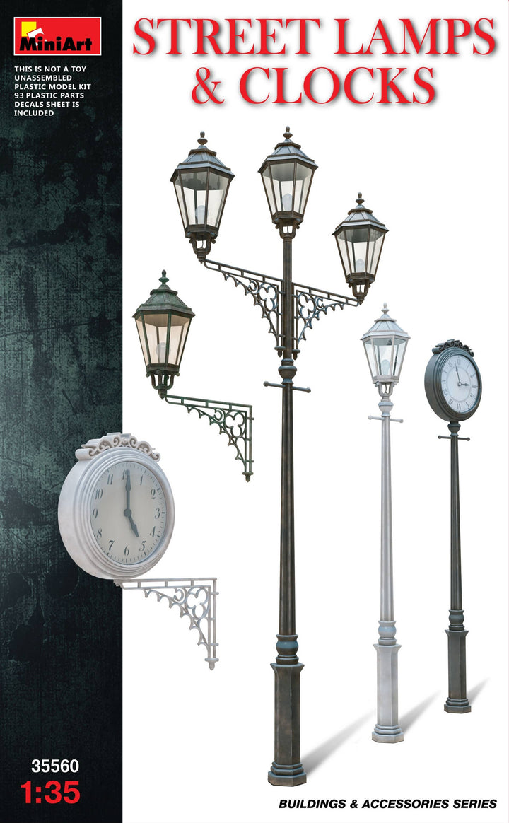 MiniArt Street Lamps & Clocks (1/35) | 4820183310620