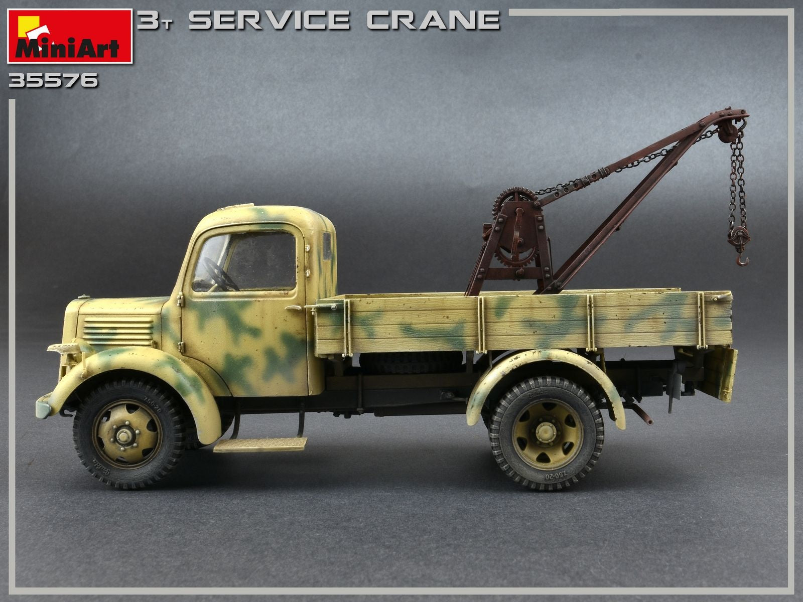 MiniArt 3 Tonne Service Crane (1/35) | 4820183312303