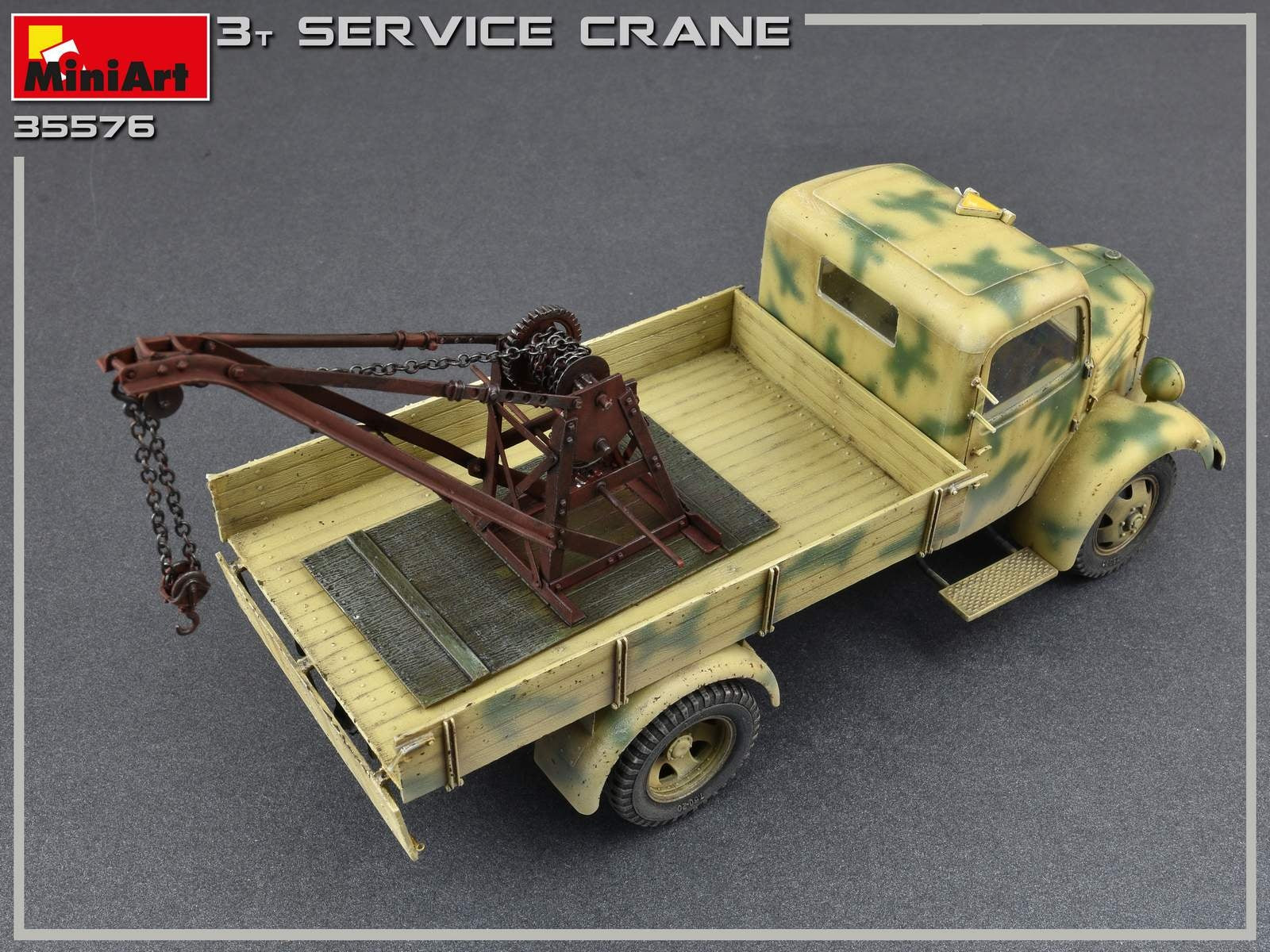 MiniArt 3 Tonne Service Crane (1/35) | 4820183312303