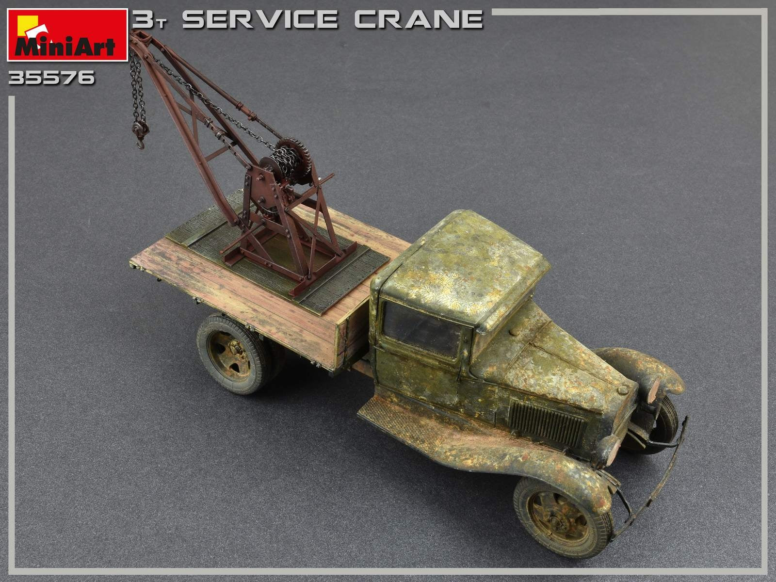 MiniArt 3 Tonne Service Crane (1/35) | 4820183312303