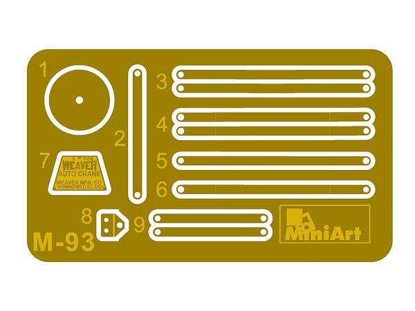 MiniArt 3 Tonne Service Crane (1/35) | 4820183312303