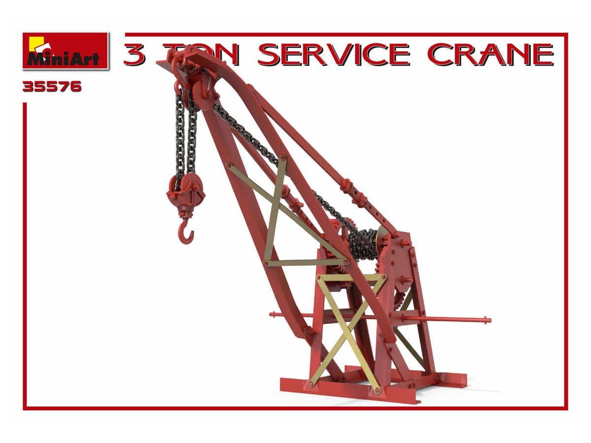 MiniArt 3 Tonne Service Crane (1/35) | 4820183312303
