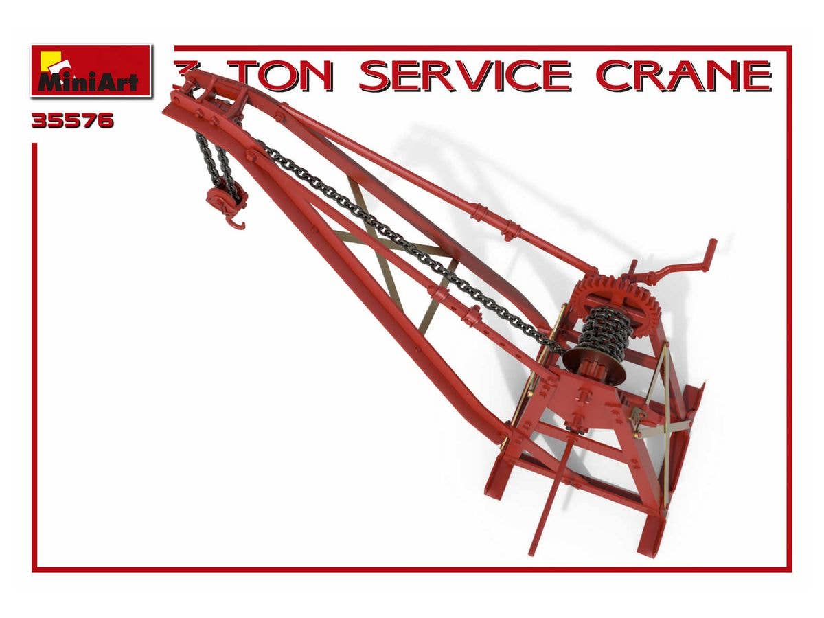 MiniArt 3 Tonne Service Crane (1/35) | 4820183312303
