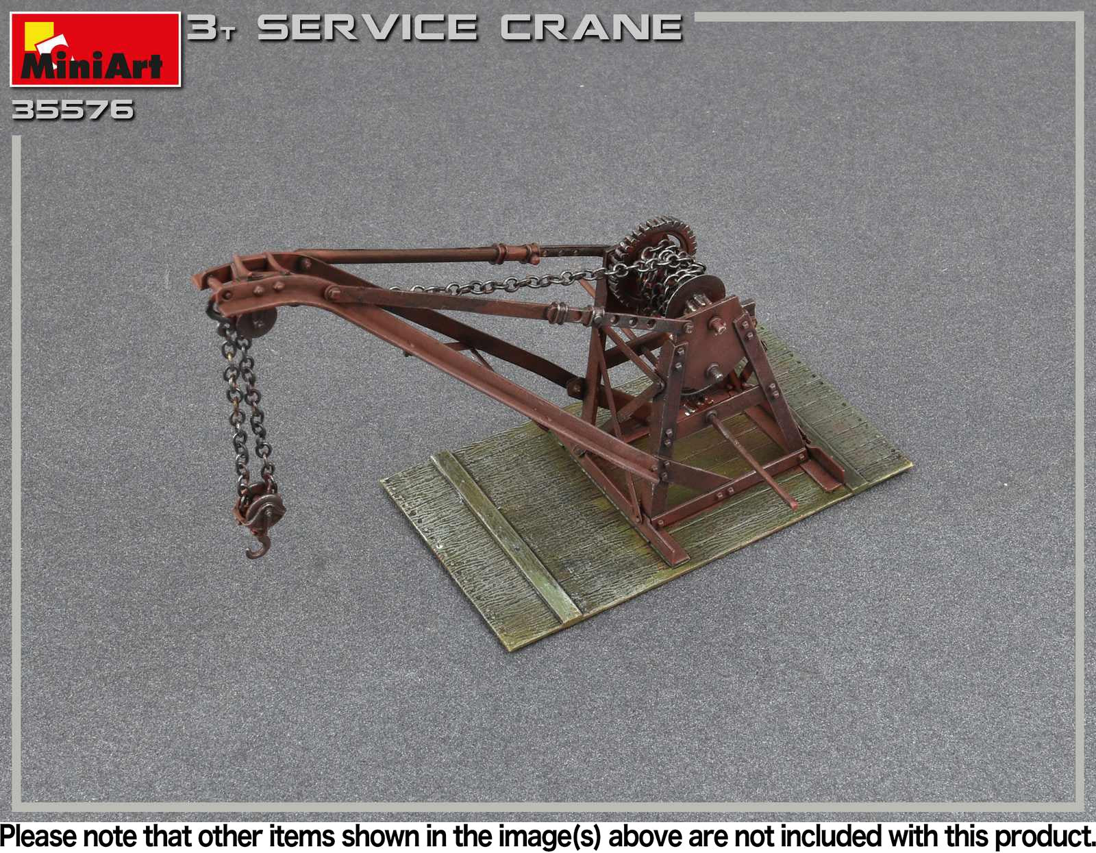 MiniArt 3 Tonne Service Crane (1/35) | 4820183312303
