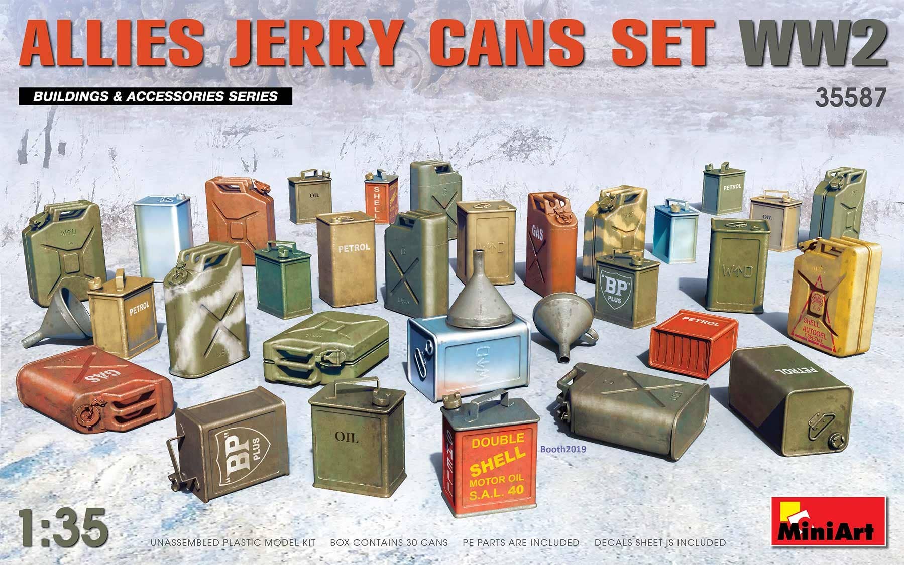MiniArt 1/35 Allies Jerry Cans Set WW2 | 4820183312211