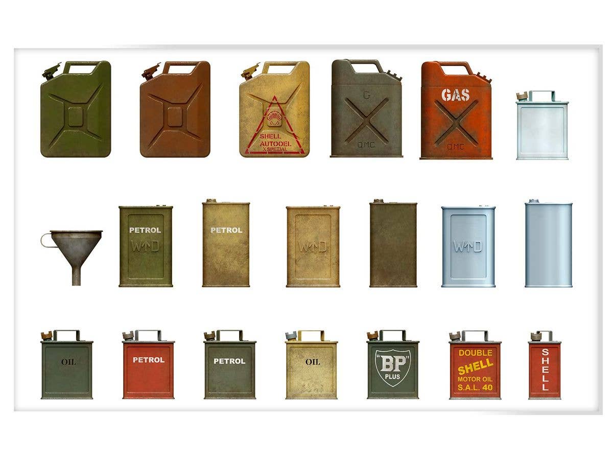 MiniArt 1/35 Allies Jerry Cans Set WW2 | 4820183312211