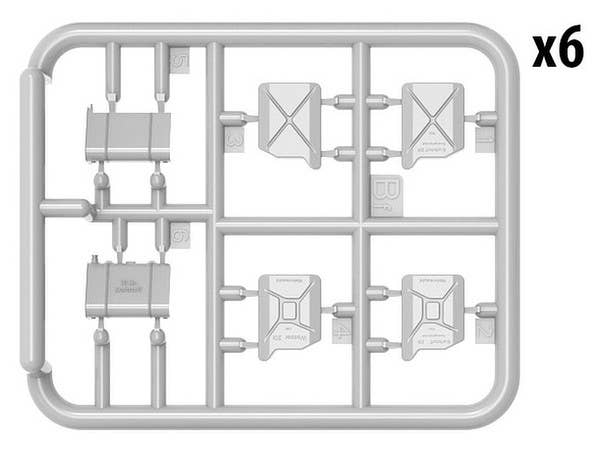 MiniArt German Jerry Cans Set WW2 (1/35) | 4820183312037