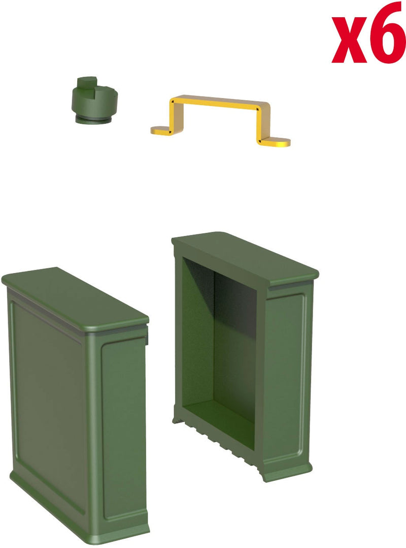 MiniArt 1/35 Oil & Petrol Cans 1930-40s