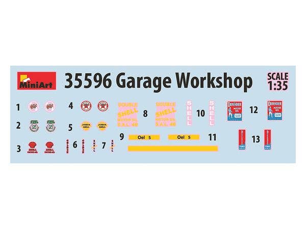 Miniart 1/35 Garage Workshop | 4820183312327
