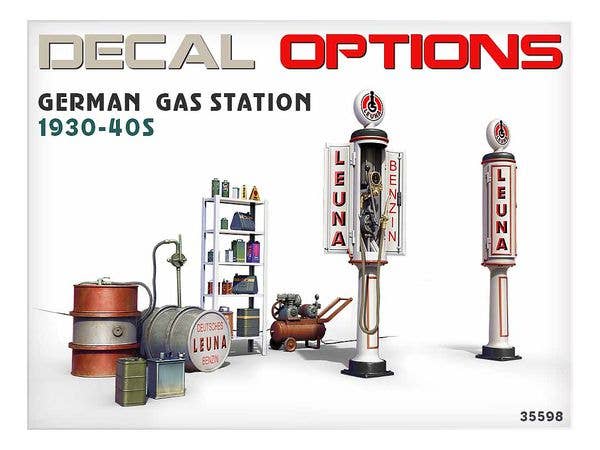MiniArt 1/35 German Gas Station 1930-40s | 4820183312471