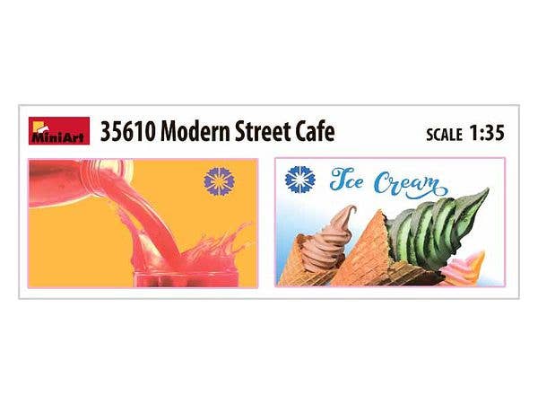 MiniArt 1/35 Modern Street Cafe | 4820183312716
