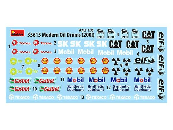 MiniArt Modern Oil Drums (2001) | 4820183312792