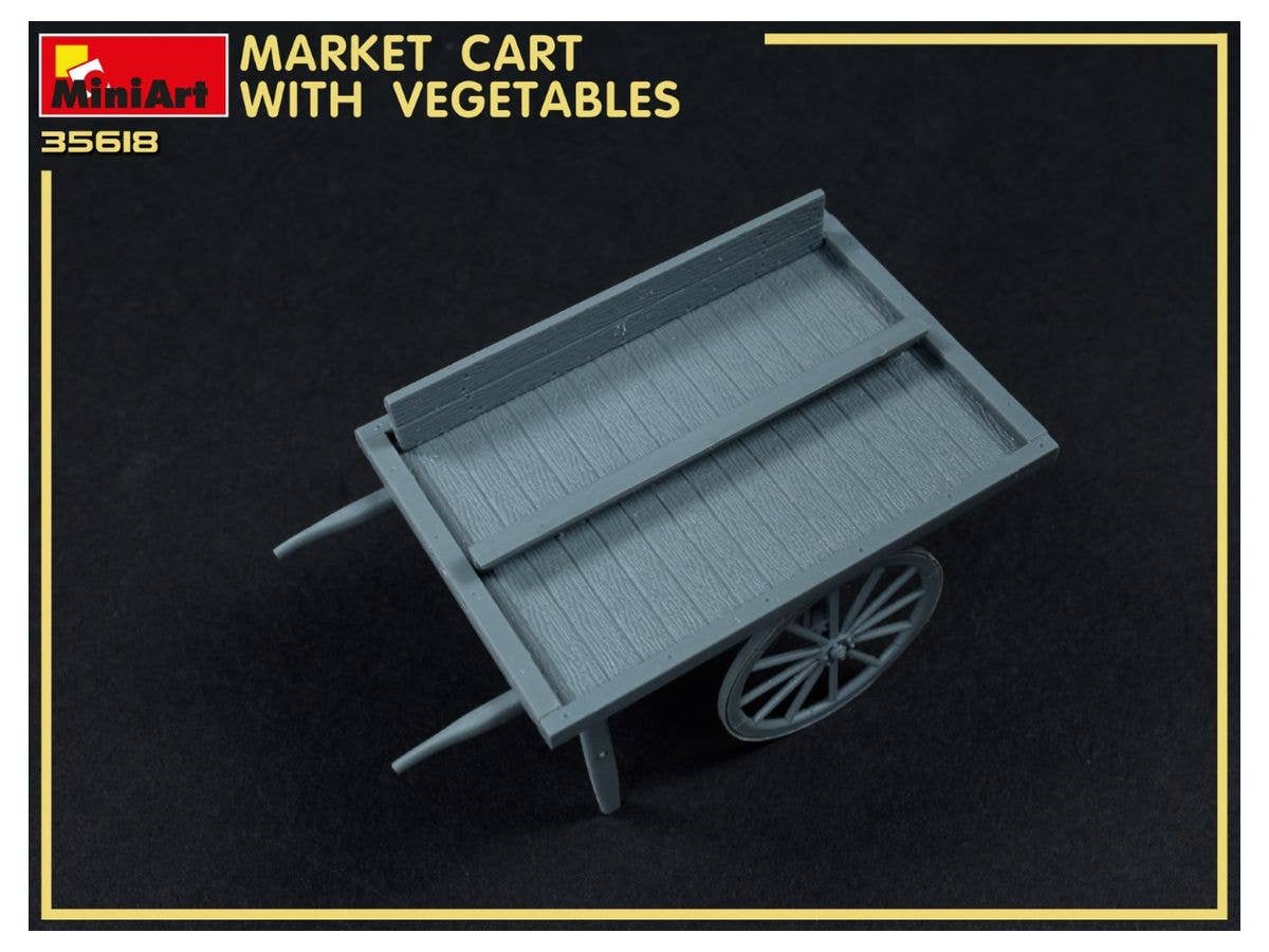MiniArt 1/35 Market Cart with Vegetables | 4820183313959
