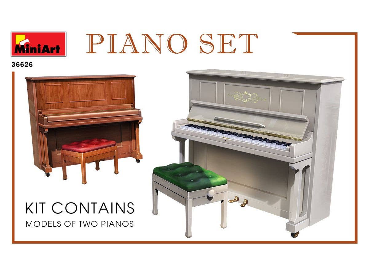 MiniArt 1/35 Piano Set | 4820183313447