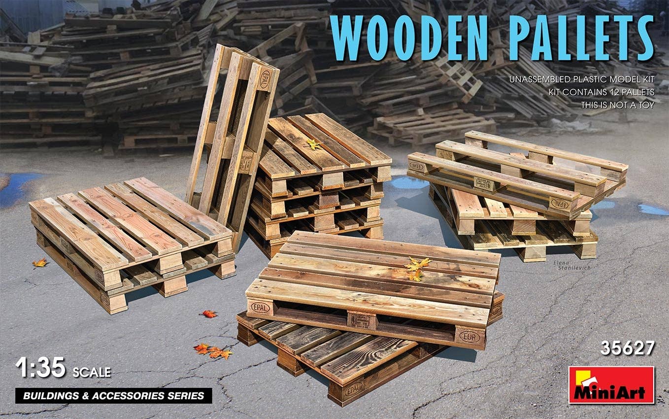 MiniArt 1/35 Wooden Pallets | 4820183313157