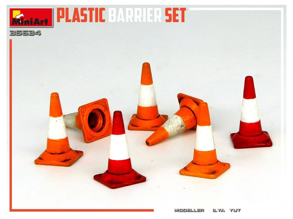 MiniArt 1/35 Plastic Barrier Set | 4820183314031