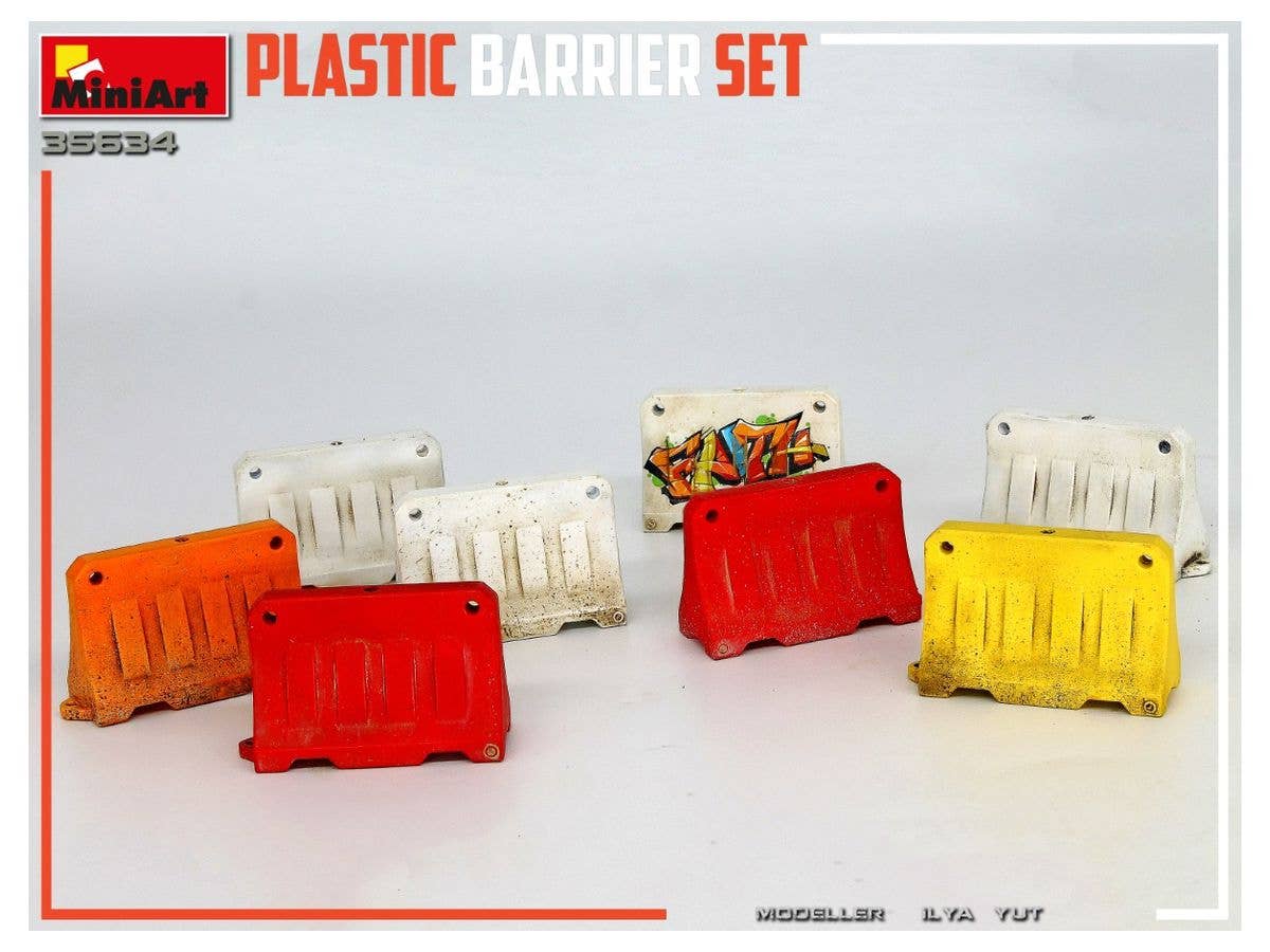 MiniArt 1/35 Plastic Barrier Set | 4820183314031