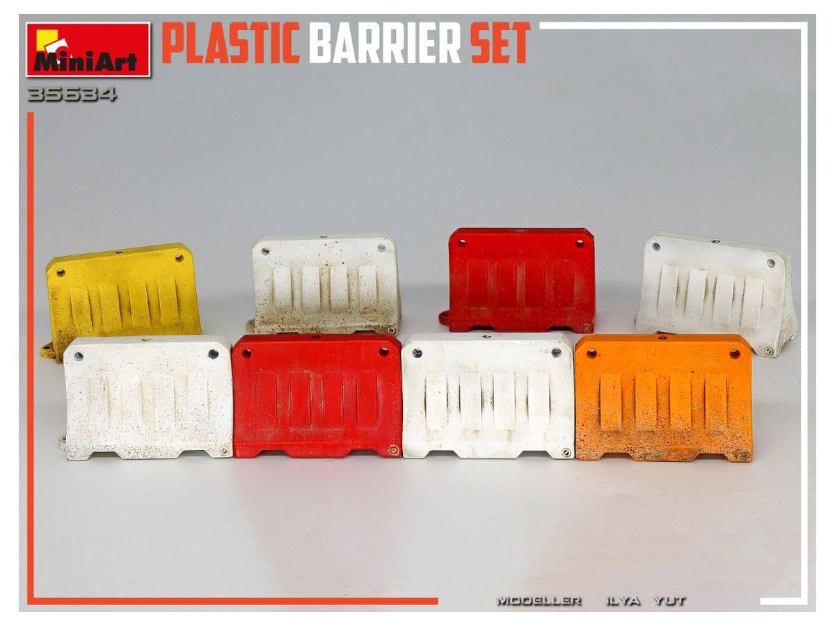 MiniArt 1/35 Plastic Barrier Set | 4820183314031