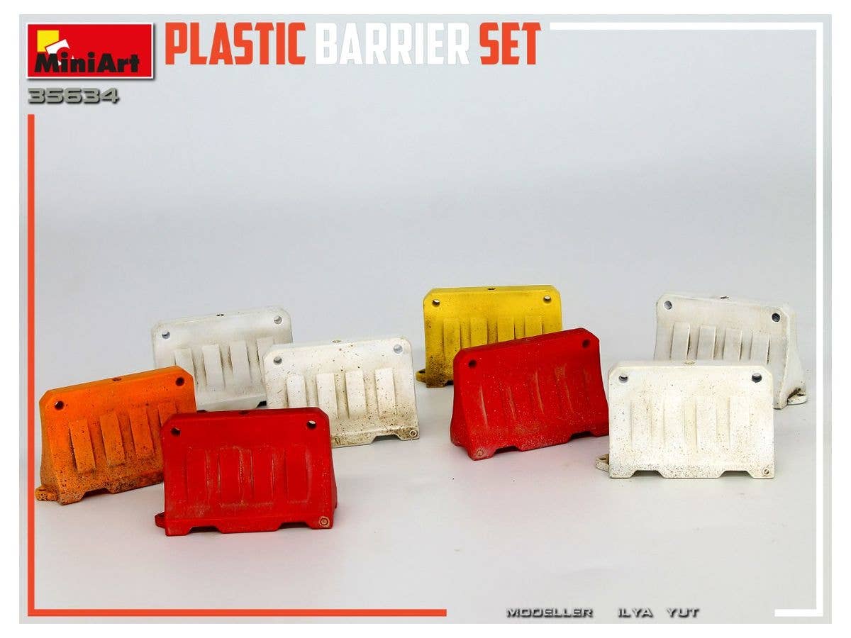 MiniArt 1/35 Plastic Barrier Set | 4820183314031