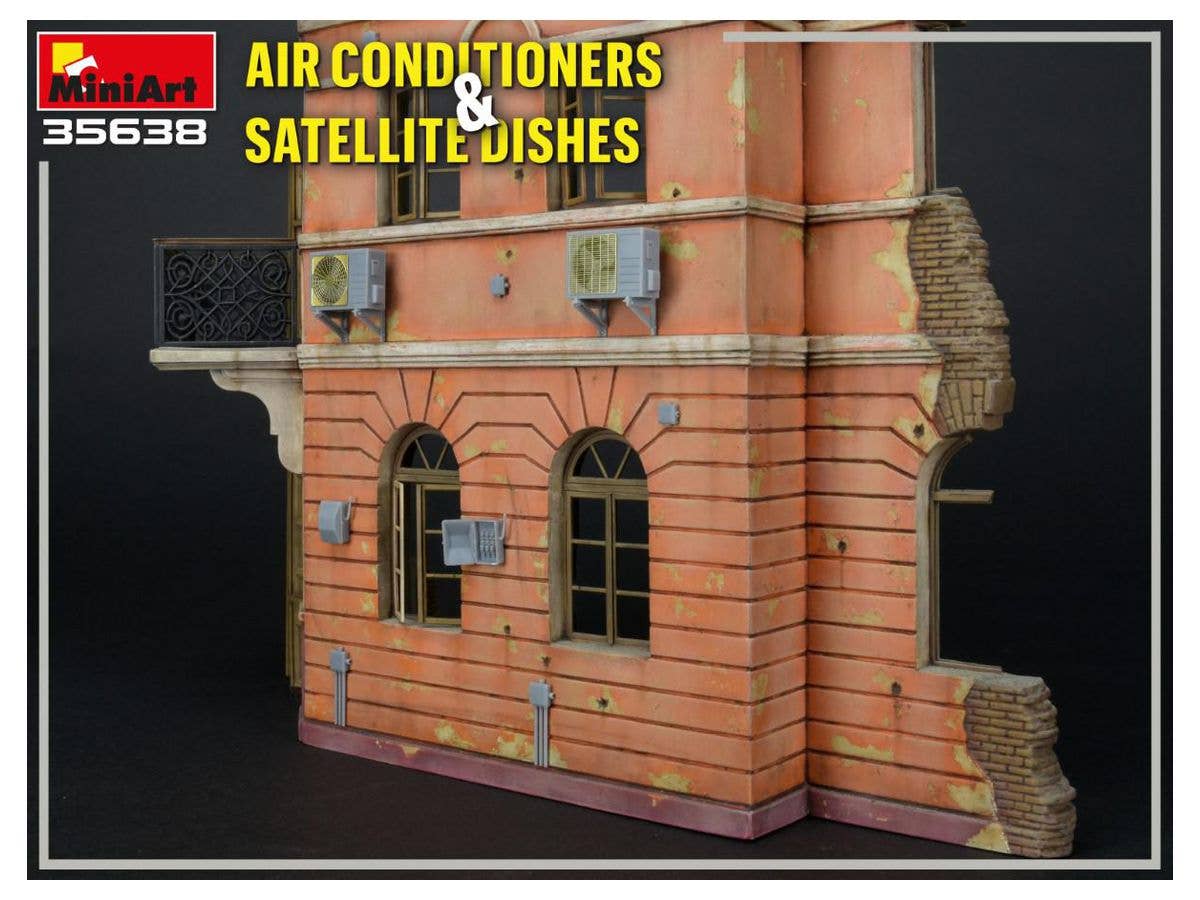 MiniArt 1/35 Air Conditioners & Satellite Dishes | 4820183314314
