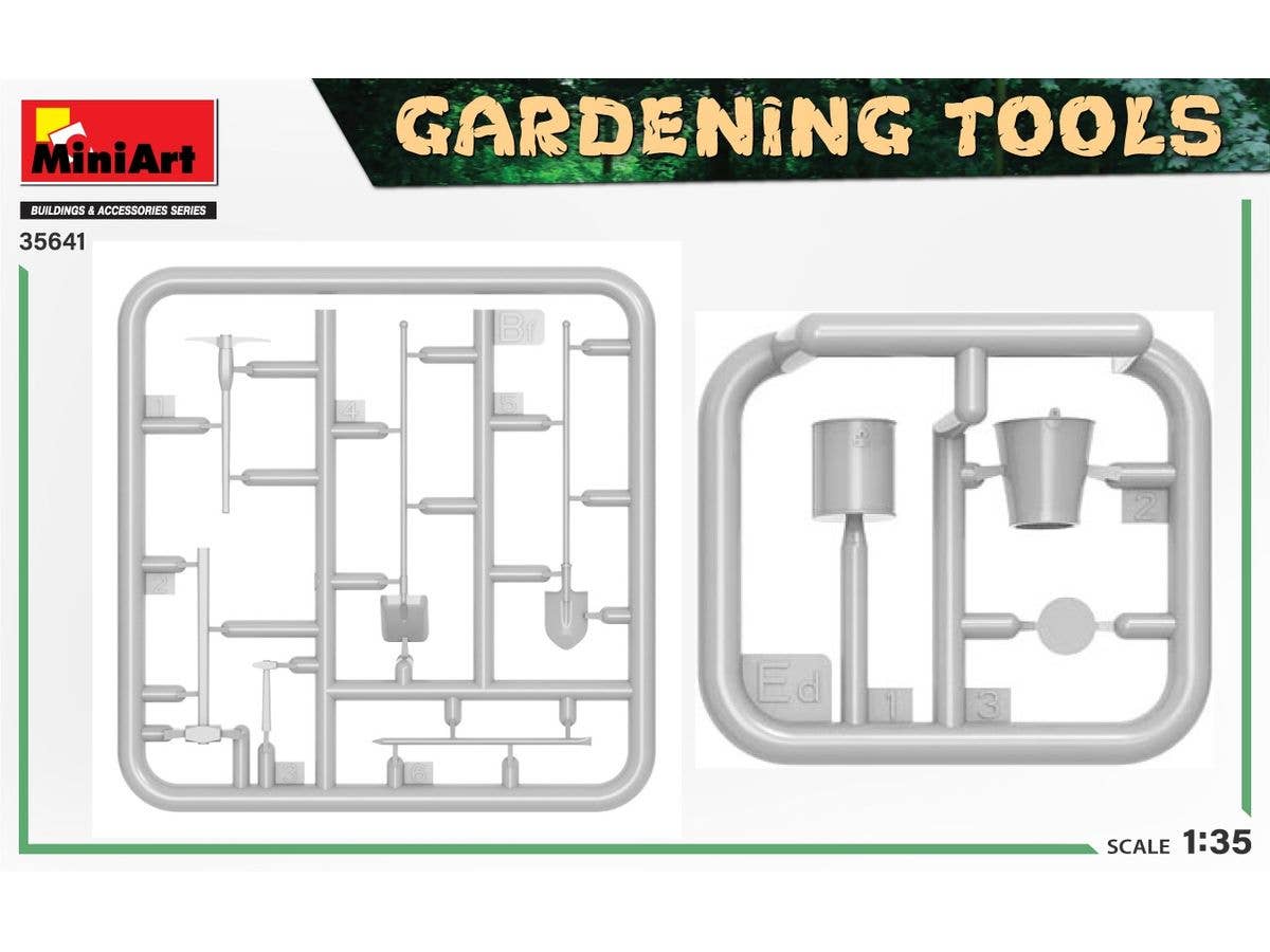 Miniart 1/35 Gardening Tools | 5905090346265