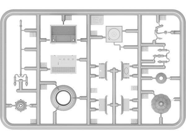 MiniArt 1/35 Living Room Interior | 5905090346289