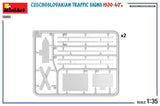 MiniArt 1/35 Czechoslovakian Traffic Signs 1930-40’s