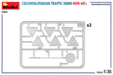 MiniArt 1/35 Czechoslovakian Traffic Signs 1930-40’s