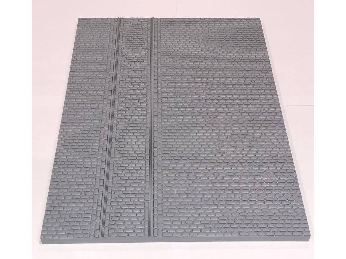MiniArt 1/35 Cobblestone Road w/Tram Line (Injection Mold) | 5905090346555
