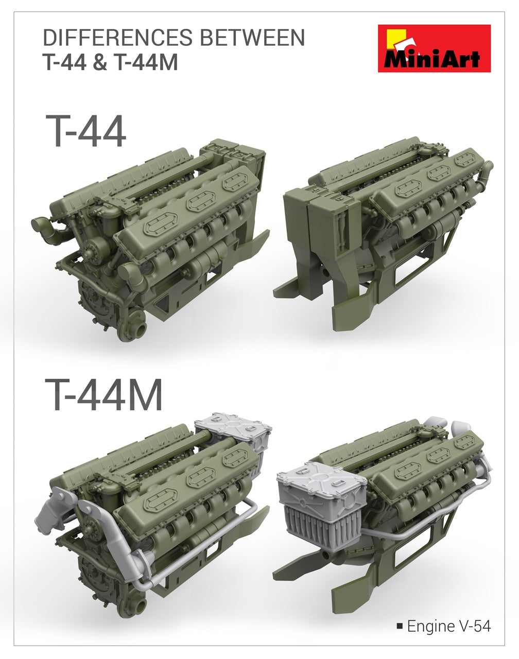 Miniart [37002] 1/35 T-44 M | 4820183310361